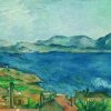 Le golfe de Marseille. Vue de l'Estaque. Cézanne